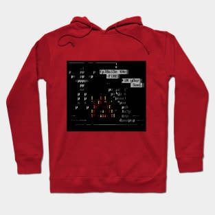 (p)Raise the Fire in your Soul TextArt Hoodie